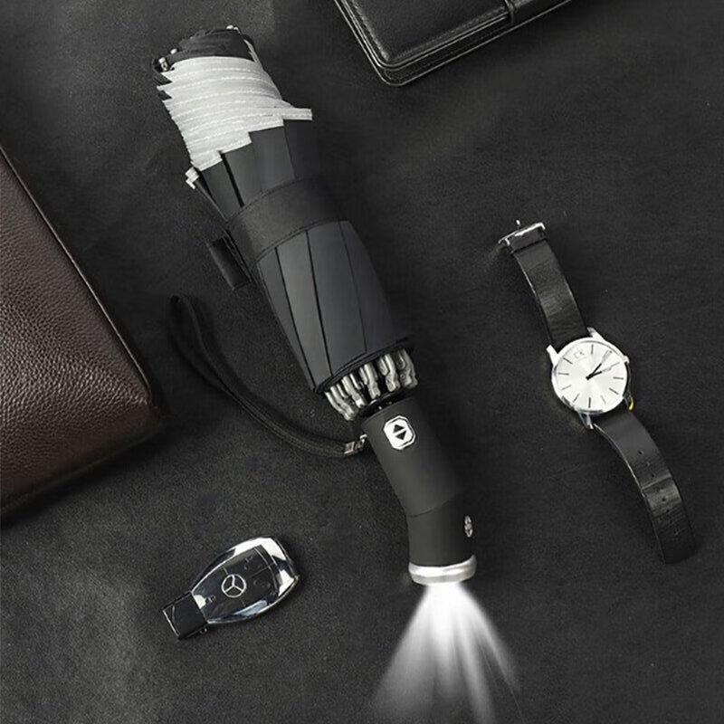 BONEDA Fully Automatic LED All-Weather Umbrella