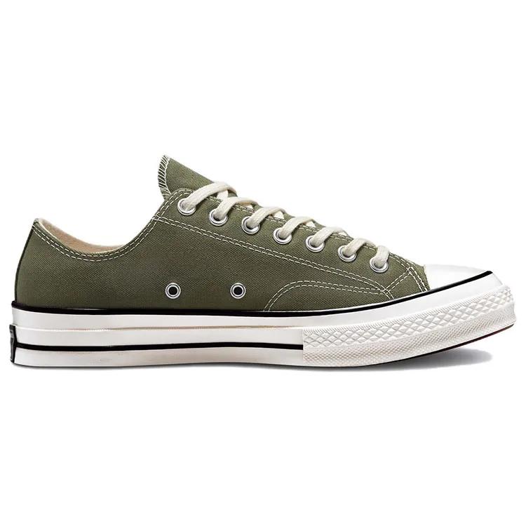 Converse Chuck 70 Low 'Utility Green' (Unisex) Utility Green / Egret / Black Canvas Shoes A00757C