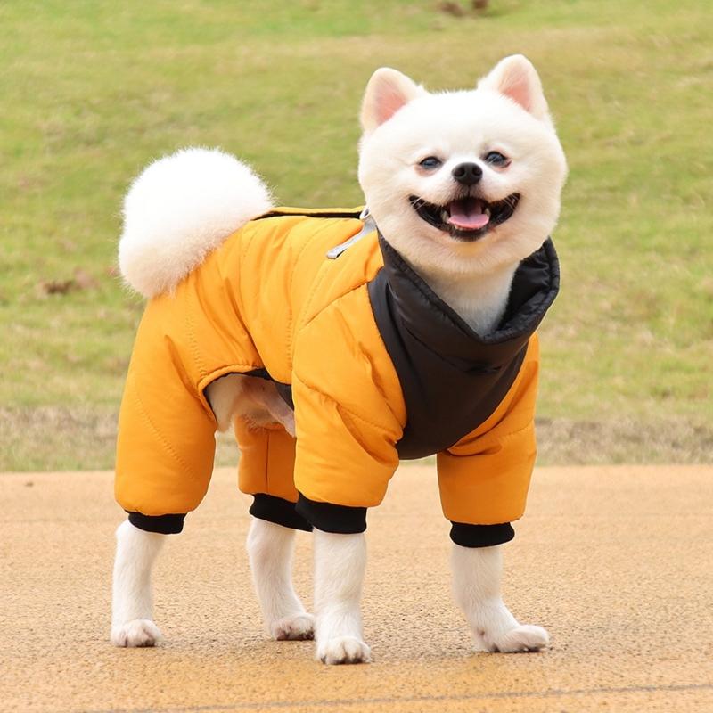 Padded Dog Jackets Reflective Dog Winter Coat Warm Comfortable Clothes