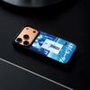 Anime Blue Period Handyhülle Für IPhone 17 16 15 14 13 12 Pro Max Plus Schwarzer Rahmen Harte Schale