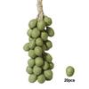 20/40Pcs Handmade Grape Cluster Soap Moisturizing Grape Soap Natural Cold-Process Soap for Face Body with Hanging Rope