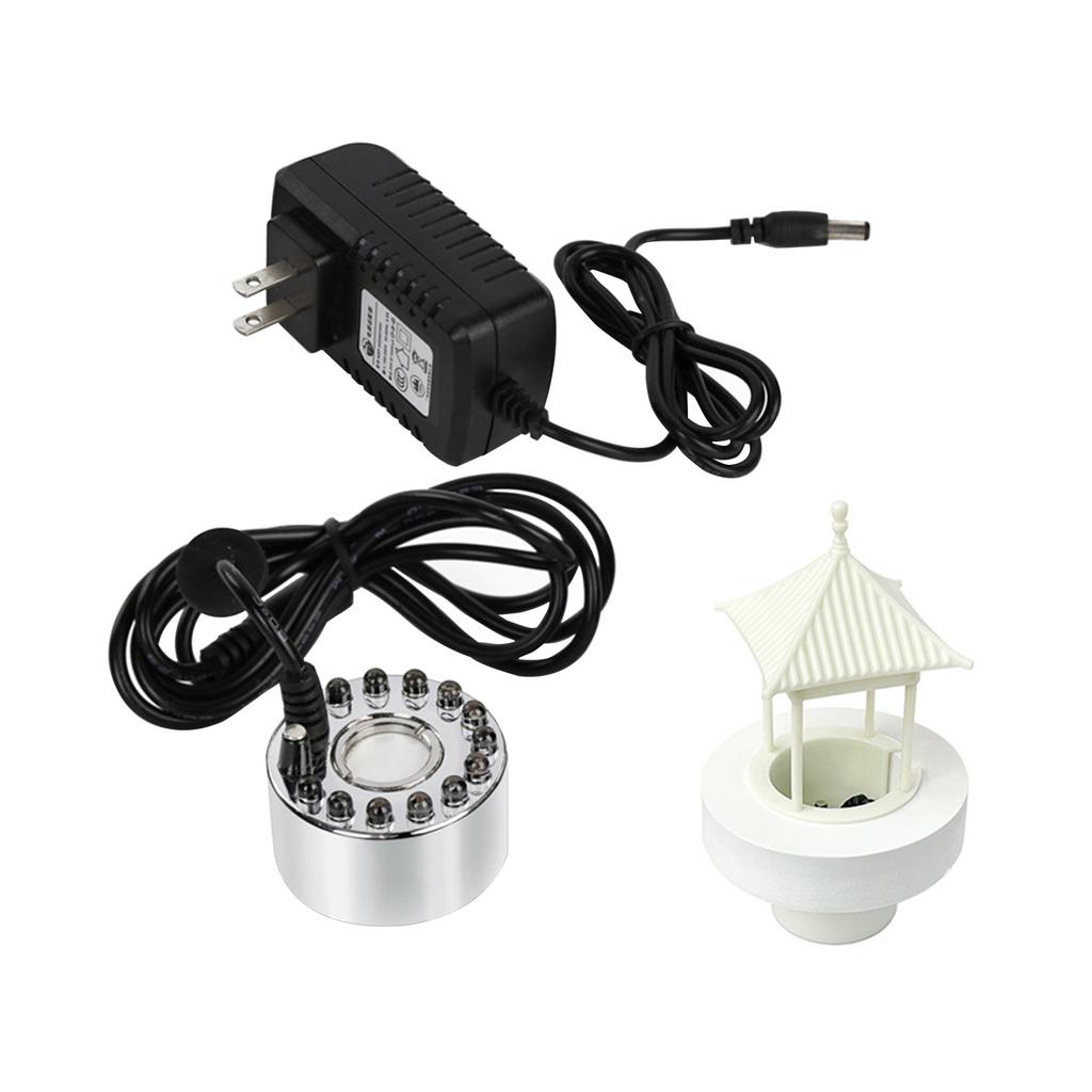 Atomiserande Akvarium Klippformation Bonsai Spruta, Stor Dimma Luftfuktare Landskapsdesign Spray Atomiseringshuvud