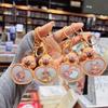 Glowing Capybara Night Light Keychain - Cute Cartoon Pendant