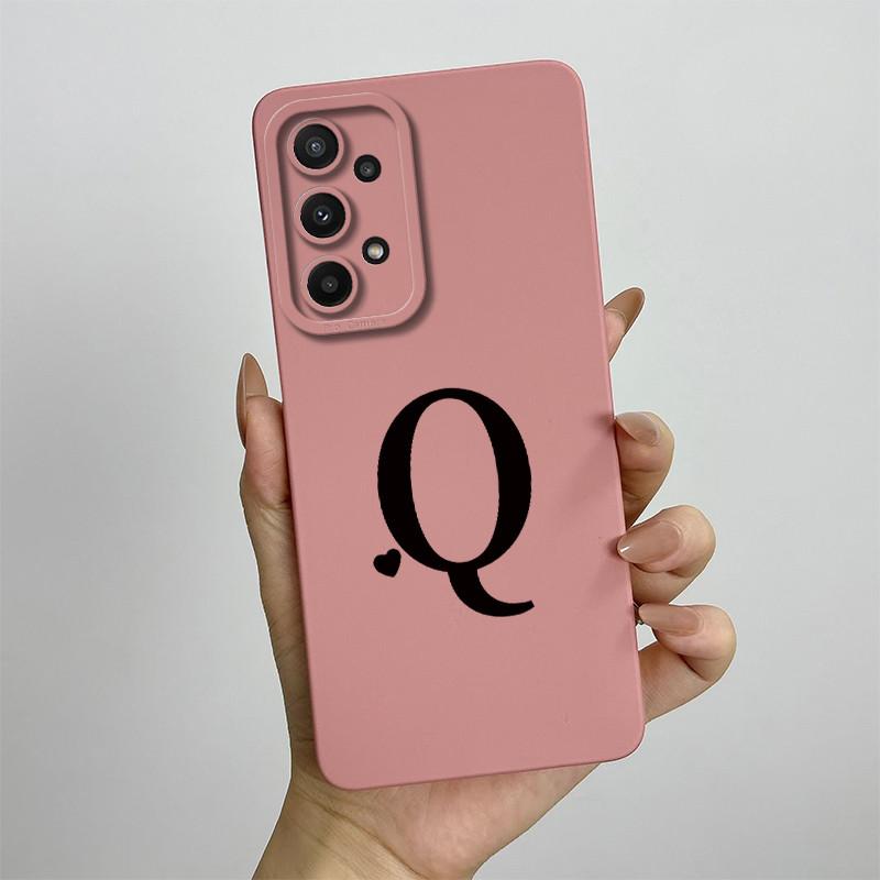 For Samsung A23 Case Galaxy A23 5G Cover SM-A235F SM-A236U SM-A236B Cute Couple Letters Silicon Phone Case Shockproof Back Cover