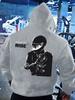 Trendymotorcycle rider printAmerican street hip-hop loose casual daily wearY2K hoodieSuitable for autumn and winter seasons