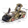 1:24 Lamborghini Sian FKP37 Auto Modell Spielzeug Legierung Diecast Rückzug Sammlung Supersportwagen Spielzeug Fahrzeug zur Dekoration Geschenke A244