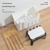 Golden Cat Power Strip & Cable Organizer Box
