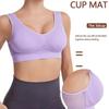 Mesh Openwork Breathable Sports Bra Plus Size Yoga Running Bra