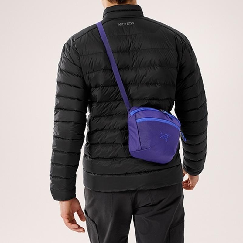 New Arcteryx Mantis 2 Polyester Fanny Pack, Shoulder Bag, Crossbody Bag Unisex Purple ABPSU08973-SUP