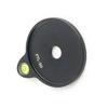 Aluminum Tripod Mount Adapter with 50mm Inner Diameter Tripod Bubble Leveling Attachment Plate for Camera Stability