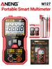 2026 ANENG M127 Intelligent Digital Multimeter PT1005B Test Leads Probe AC/DC Voltage Resistance Tester 1000V 10A Universal Needle Tip Diagnosis Tools