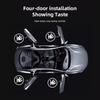 Car Sticker Car Door Welcome Light LED HD Projector Lamp Decoration For Skoda Octavia Rapid Kodiaq Karoq Superb Fabia Kamiq Enya