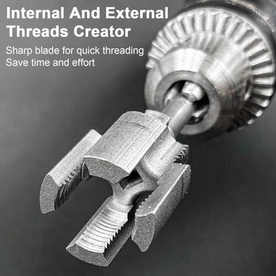 Integriertes Innen-Außenrohrgewindeschneidwerkzeug Schwerlast Universal Dualfunktion Rohrgewinde