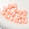 Colorful Electroplated AB Beads Bowtie DIY Phone Chain Lanyard Shoe Flower Accessory