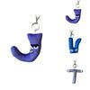 Cuddly 3.9in Alphabet Lore Plush Pendant Doll Baby Educational Toy