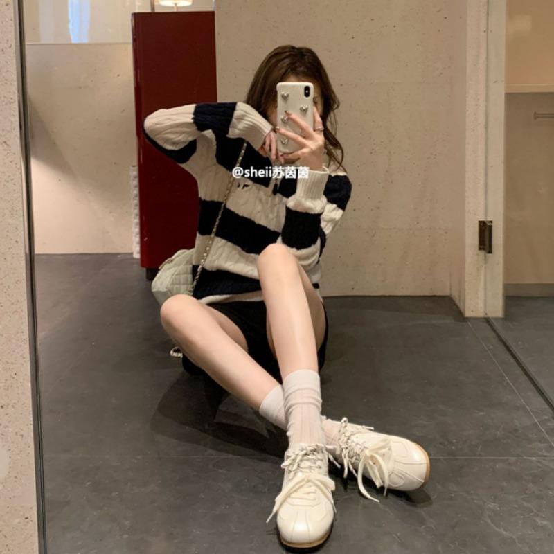Female high~ retro mandarin duck casual shoes sports women
