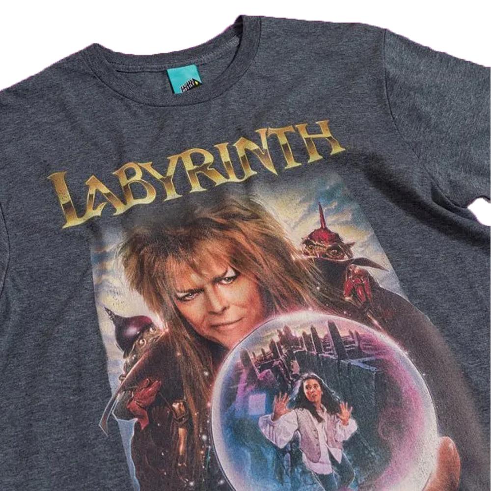 Labyrinth Unisex Adult Classic Movie Poster T-Shirt