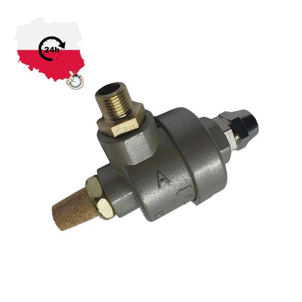Wytrzymały szybkozrzut, zawór upustowy zbijaka (typ i) 8mm/9,7mm (12,7mm)