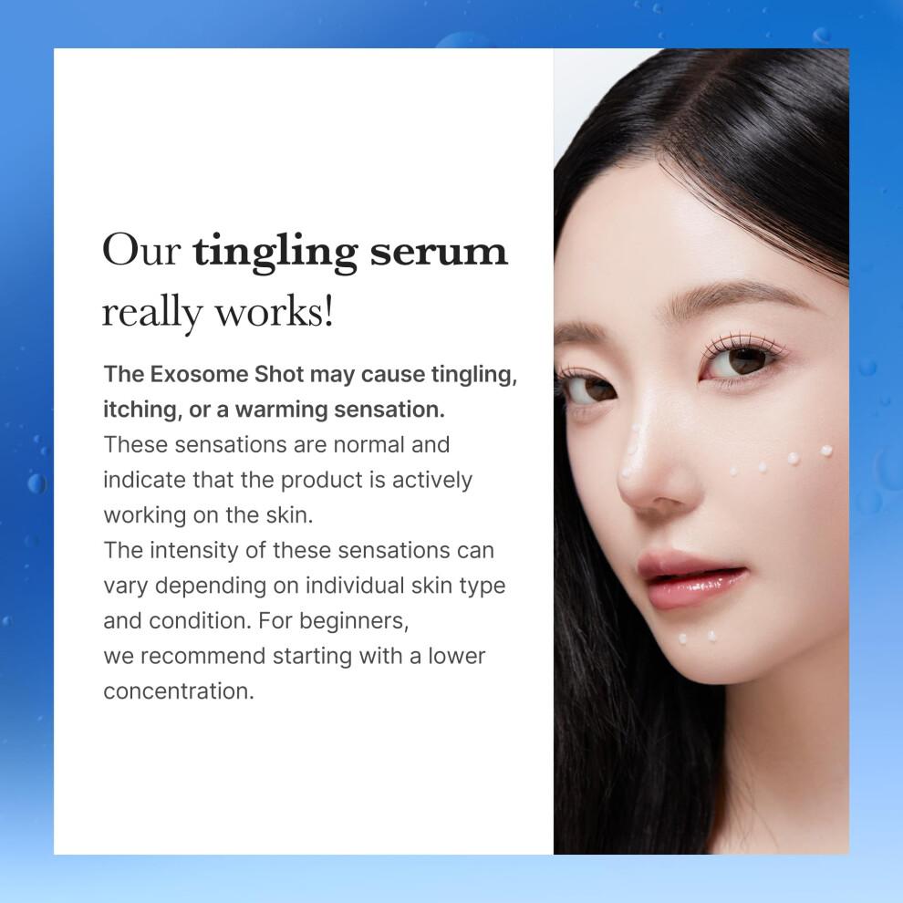 medicube Zero Exosome Shot 25 000 PPM Spicule Facial Serum | Liquid Skin Booster Serum | Exosome  AHA+BHA+PHA | Pore Care  Dead Skin Cells  Skin Textu