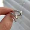 Snake Swamp Bewitching Vintage Silver Dark Premium Valentine's Day Gift Men's and Women's Hand Ornaments Trendy Men's Personality Snake Ring