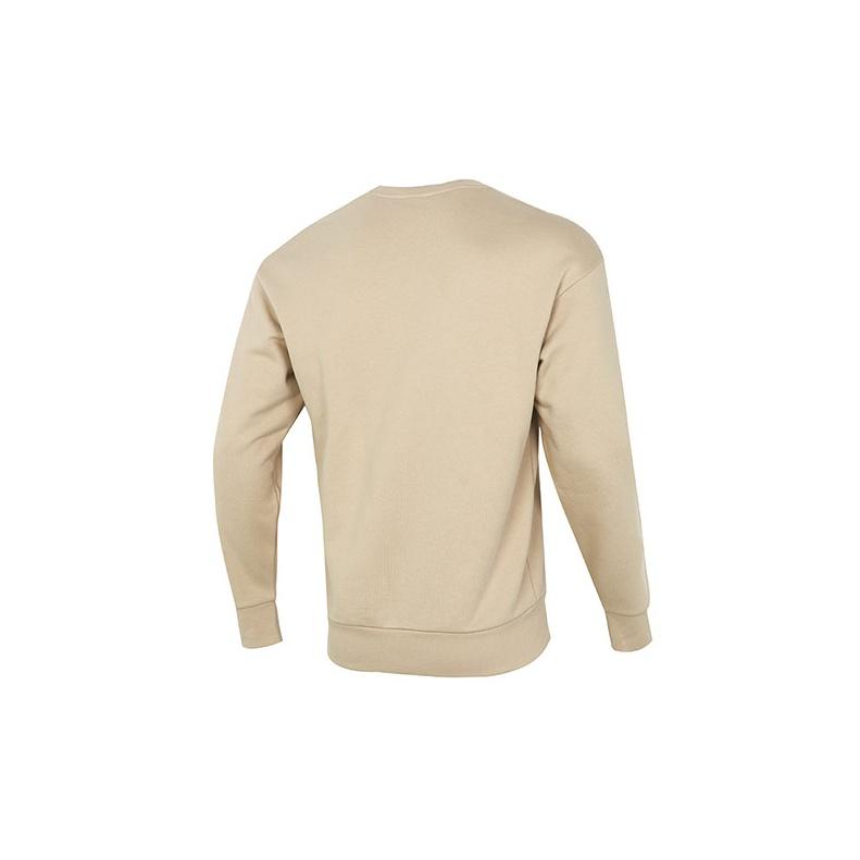Puma Color-Block Zip Pocket Sport Pullover Sweatshirt Men Tops Khaki 535130-12