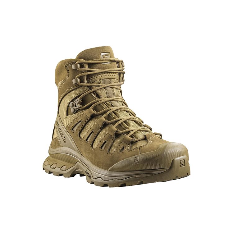 Salomon Quest 4D Forces 2 Fabric Leather Durable High-Top Hiking Shoes Unisex Hiking Shoes 409433