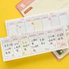 Quality Weekly Planner Notebook Weekly Planning Pads Weekly Calendar Notepads Long-Lasting Random Pattern Style 40page