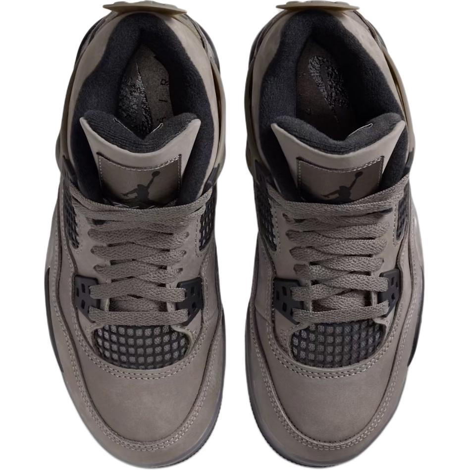 Air Jordan 4 Retro GS Cave Stone Dětské tenisky Hnědá Černá Moon-Particle IB4171-200
