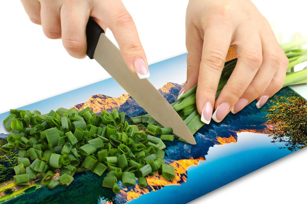 Glass Board Cutting Board 52X30 Landscape