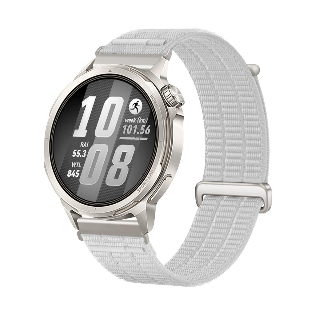 Universal 18/20/22mm wristbands  Huawei WATCH GT/Runner2, Garmin ActiveS/GT4with breathable and gradient-textured nylon fabric for a comfortable fit