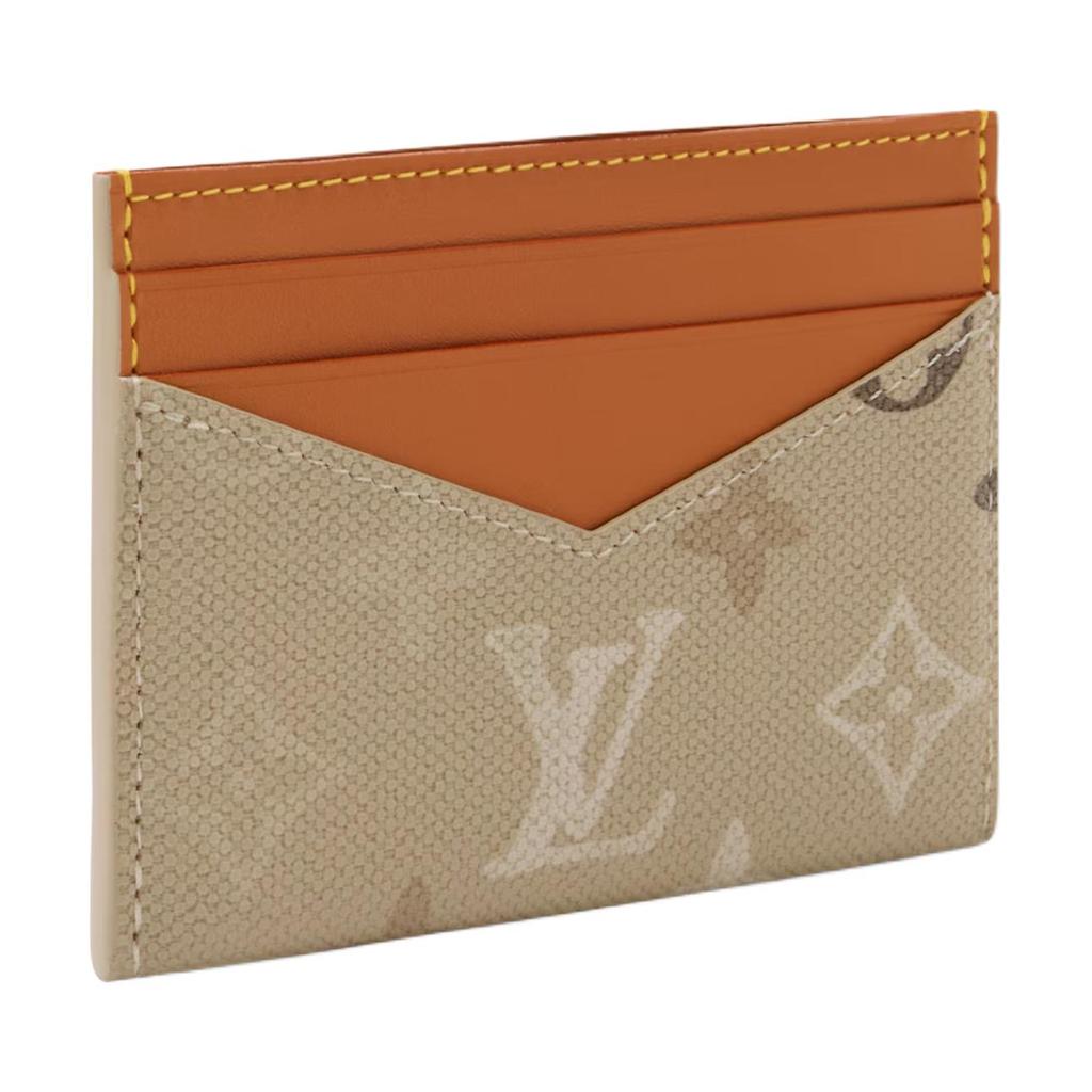 Louis Vuitton Monogram Surplus Coated Canvas Card Holder Men Accessories Beige M29266