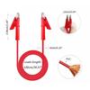 100cm Test Leads with Crocodile Clips 2PC 1000V 15A for Battery Reading