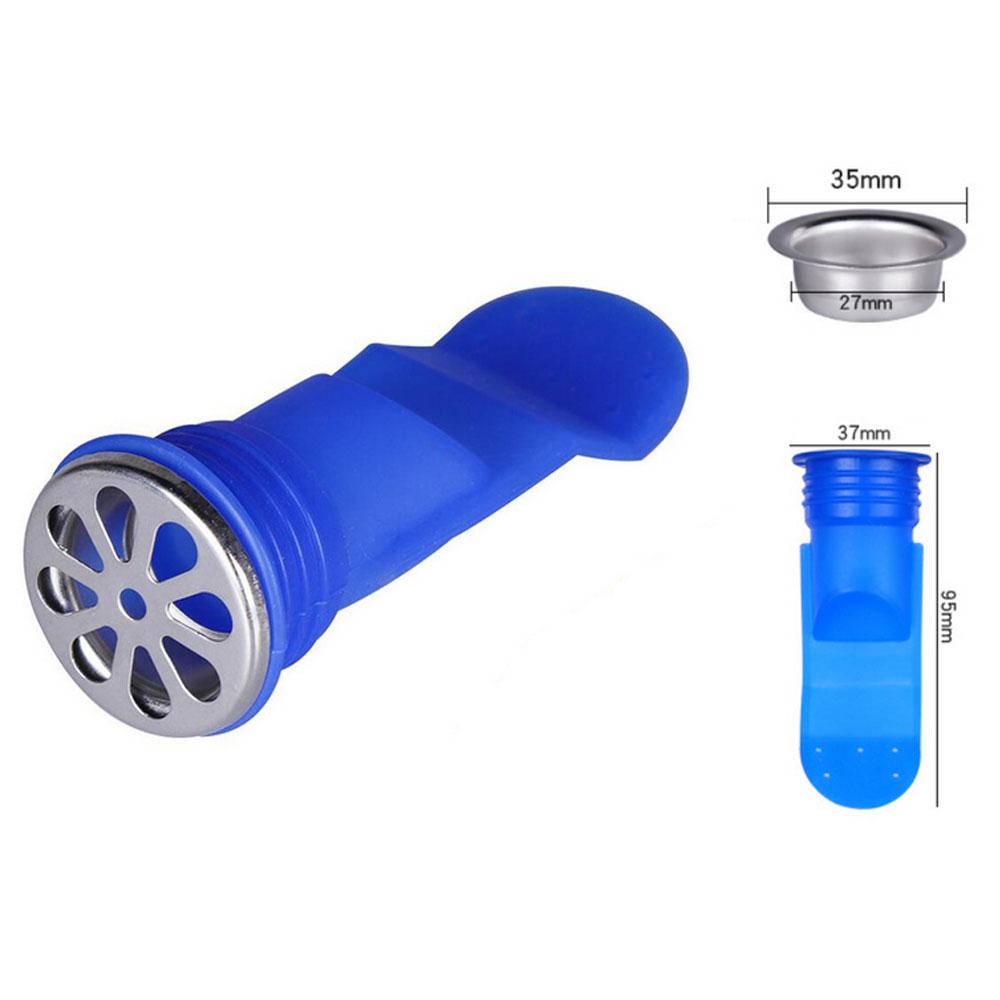 Silicone Floor Drain Core Anti-odor Kitchen Gadgets Shower Cabin Drain Sewer Bathroom Accessories Round Deodorant Sink Filter