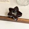Plastic Small Hair Pin Hollow Coffee Hairpin Vintage Hair Accessories  For Women Girls