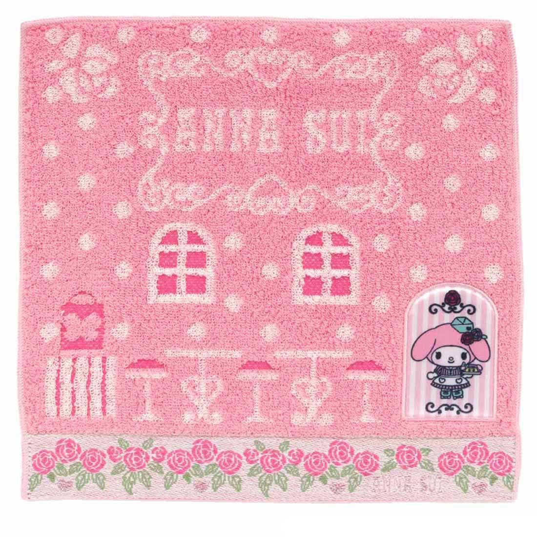 

Anna Sui x My Melody Kuromi Полотенце Носовой платок с аппликацией, Розовый, Женский, Прибл.. 25см, Номер продукта: 110618-0001-01
