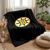 Coperta in Flanella e Pile Boston Bruins Coperta Calda e Accogliente per Divano, Letto, Viaggio Uso in Tutte le Stagioni