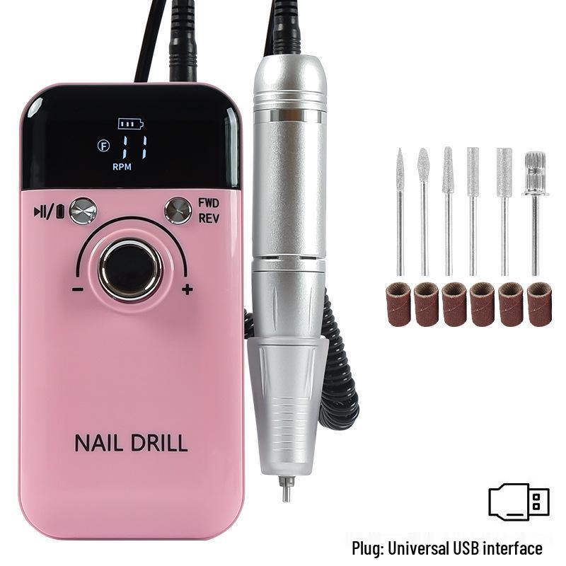 Rechargeable 30,000 RPM Professional Nail Drill for Gel Polish Removal
