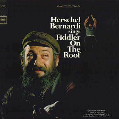 LP Record HERSCHEL BERNARDI - Herschel Bernardi Sings Fiddler On  OL6610 COLUMBIA MASTER 1966 US Classical Used