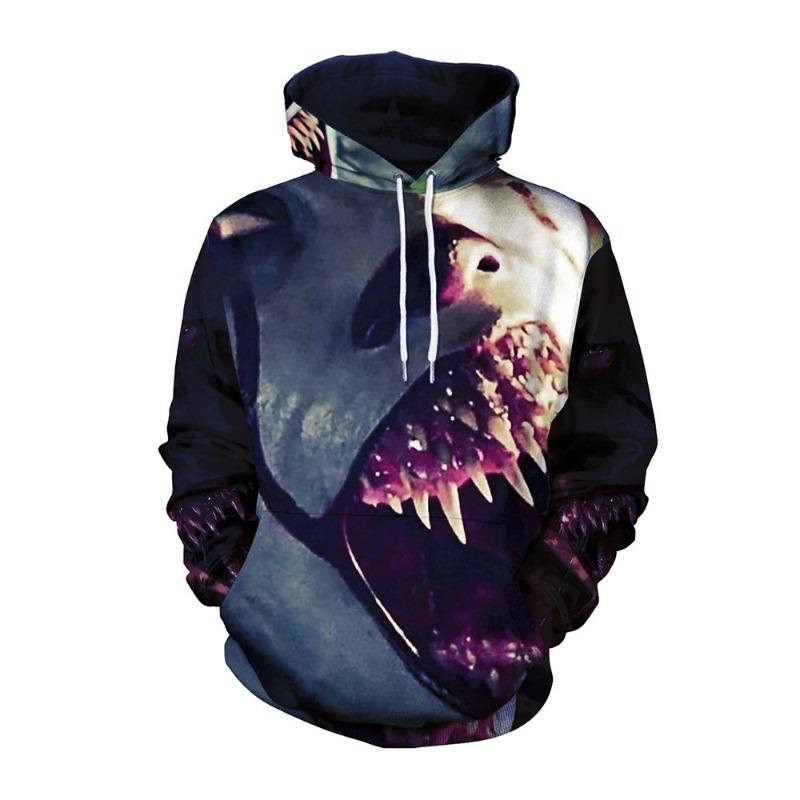 Halloween Carnival Night Printed Men's and Women's Sweatshirts Hooded Sweatshirts Couples Dress