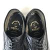 REGAL/Imperial Grade Premium Goodyear Leather Straight Tip Shoes/25.0E/Black/Business/Dress(USED)