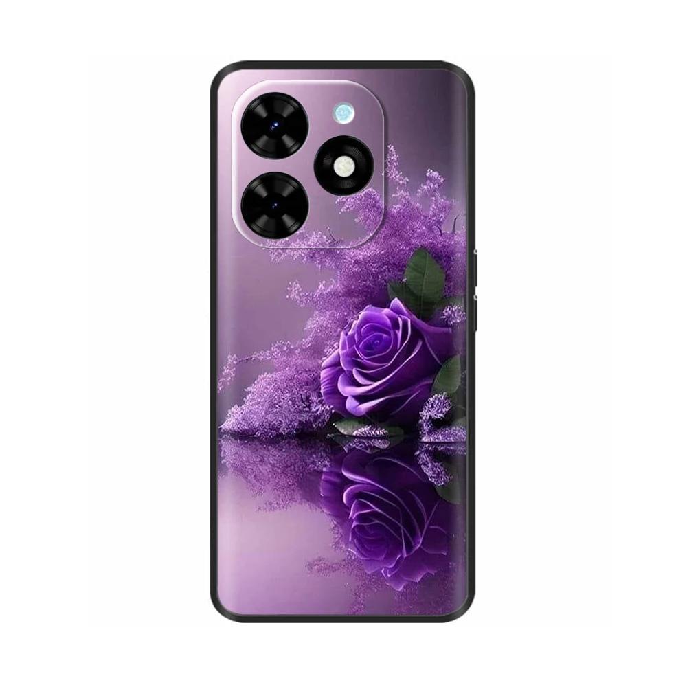 Shockproof Cover For Tecno Spark Go 2024 Case Soft Silicone Animals Painted Back Cover For Techno Spark Go 2024 Case Phone Cover