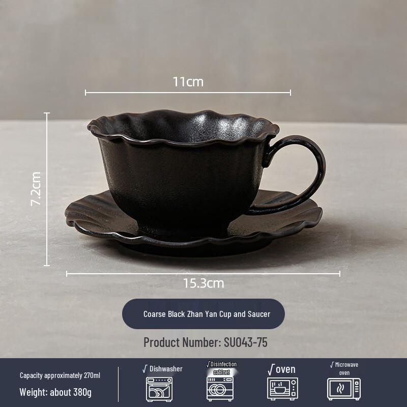 Ceramic Tea and Coffee Cup with Saucer Set