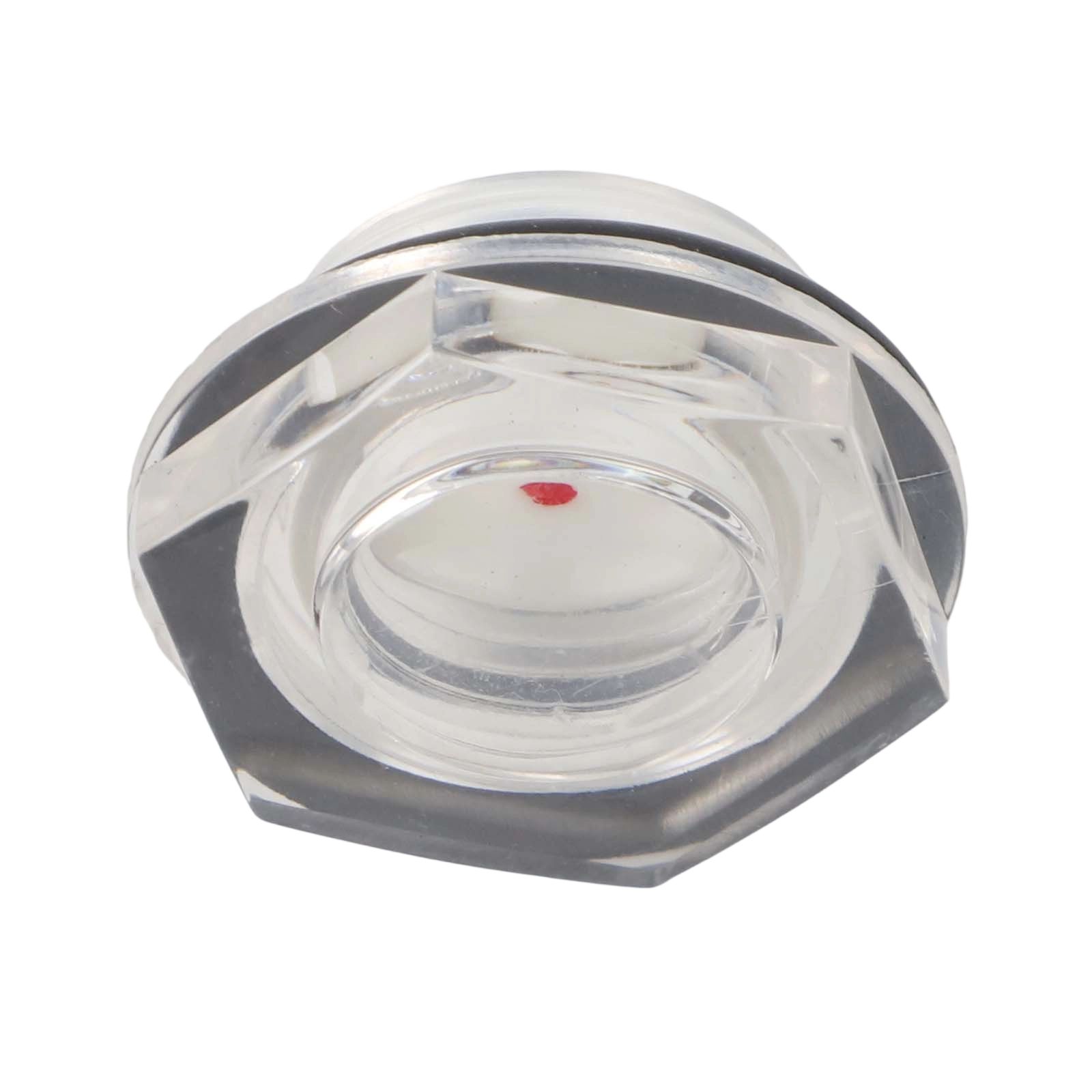 

3/4 BSPT Male Thread Air Compressor Fittings Plastic Oil Sight Glass Window Hex Head For Air Compressor