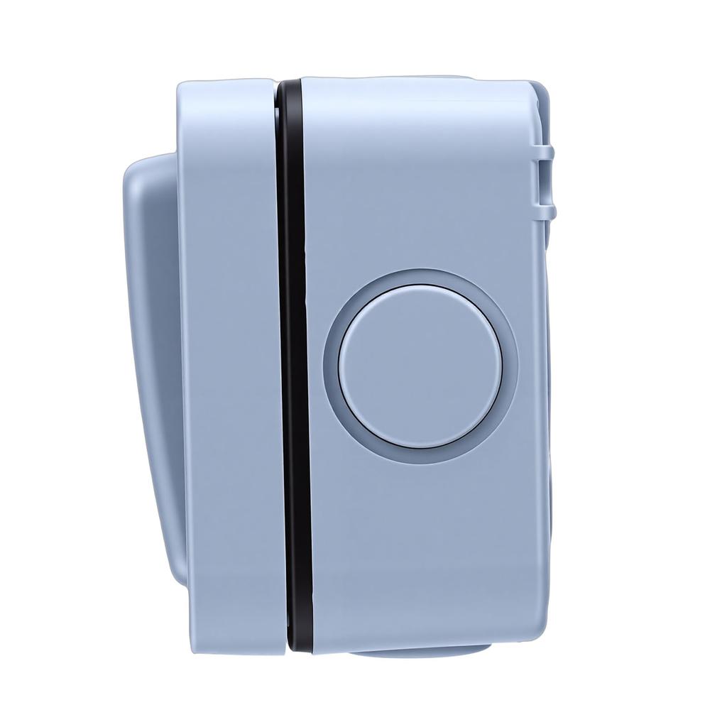 2 Gang   with Indicator Light 2 Gang Electrical   with Light 2 Gang Power   IP66 Waterproof 20A   Mounted