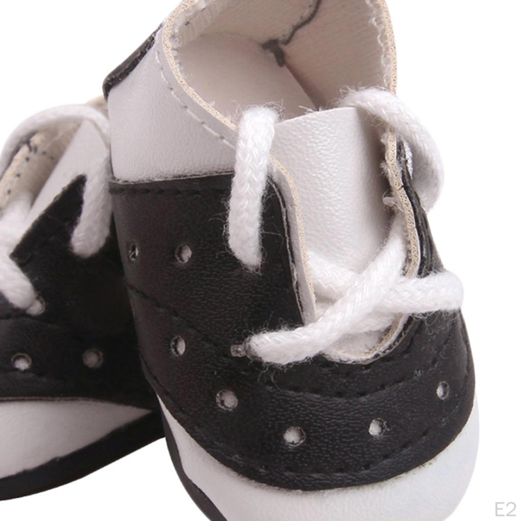 14.5'' Baby Dolls Flat Sneaker Canvas Shoes for Mellchan Toy Accessory