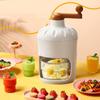 With Tray Shaved Ice Machine Non-electric Ice Snow Shaver Hand Ice Crushers Machine  Household