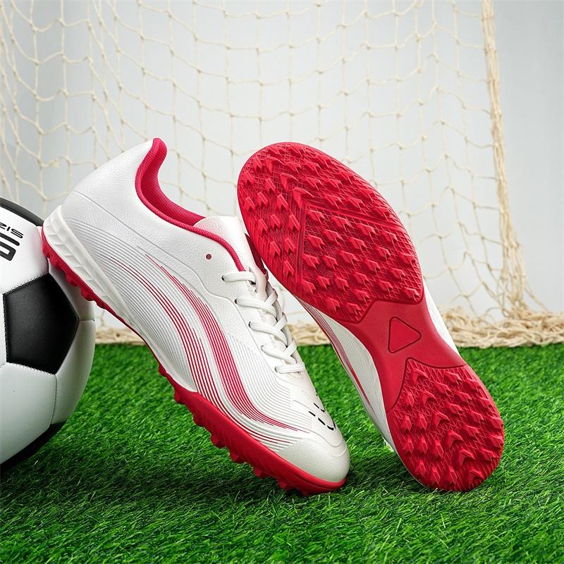 Professional Mens Soccer Shoes  Hombre TF Broken Nail Short Nail Outdoor Sports Shoes Artificial Turf Grip Training Shoes