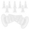 10 Pcs Pot Bottom Netting Pad Planter Hole Mesh Mat Garden Mesh Pad Flowerpot Mesh Pads Plant Pot Bottom Net Bonsai Bottom Mats