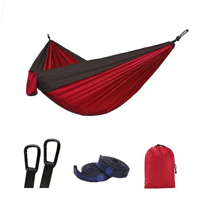 Anti-Rollover Double Camping Hammock: Thick, Durable, High Load Capacity for Two