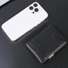 Minimalist RFID Anti-Theft Carbon Fiber Card Holder and Money Clip Wallet